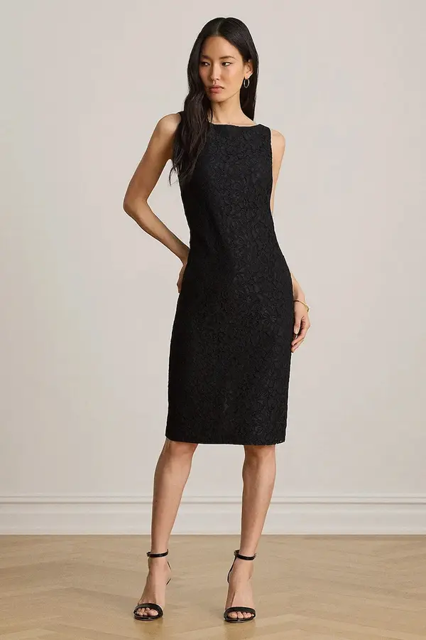 Lauren Ralph Lauren Lauren Ralph Lauren obleka čipkasta