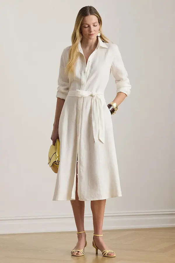 Lauren Ralph Lauren Lauren Ralph Lauren obleka lanena