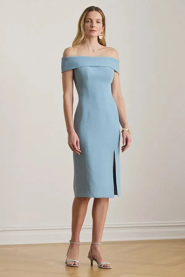 Lauren Ralph Lauren Lauren Ralph Lauren obleka z odkritimi rameni