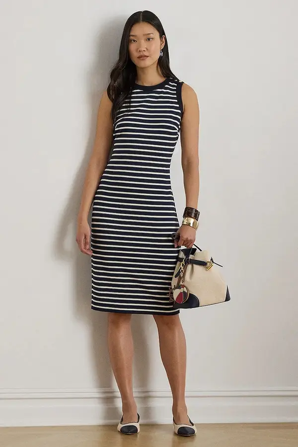 Lauren Ralph Lauren Lauren Ralph Lauren Obleka z viskozo