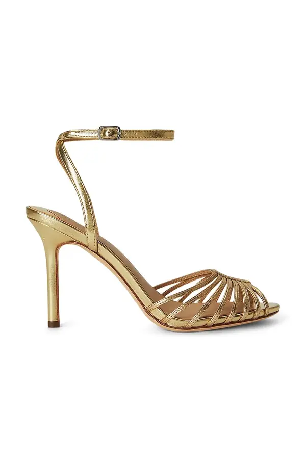 Lauren Ralph Lauren Lauren Ralph Lauren sandali s tanko peto usnjeni Mckayla