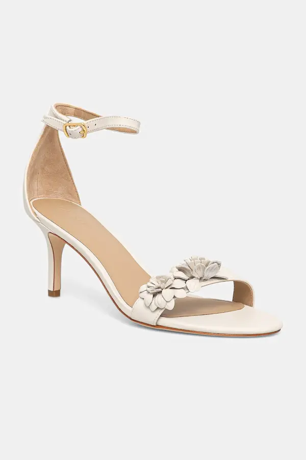 Lauren Ralph Lauren Lauren Ralph Lauren sandali z visoko peto usnjeni Allie M Flwr