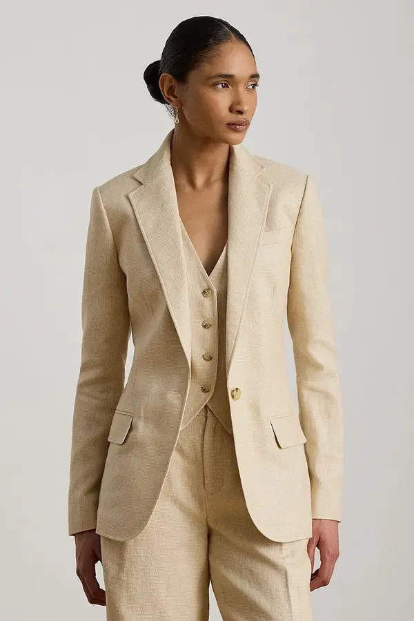 Lauren Ralph Lauren Lauren Ralph Lauren suknjič ženski z lanom