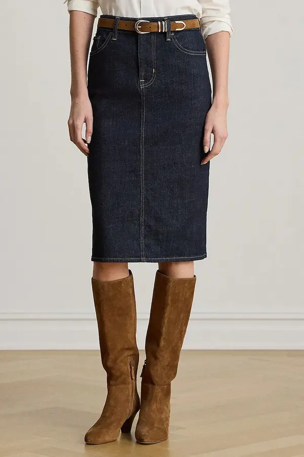 Lauren Ralph Lauren Lauren Ralph Lauren svinčnik krilo denim