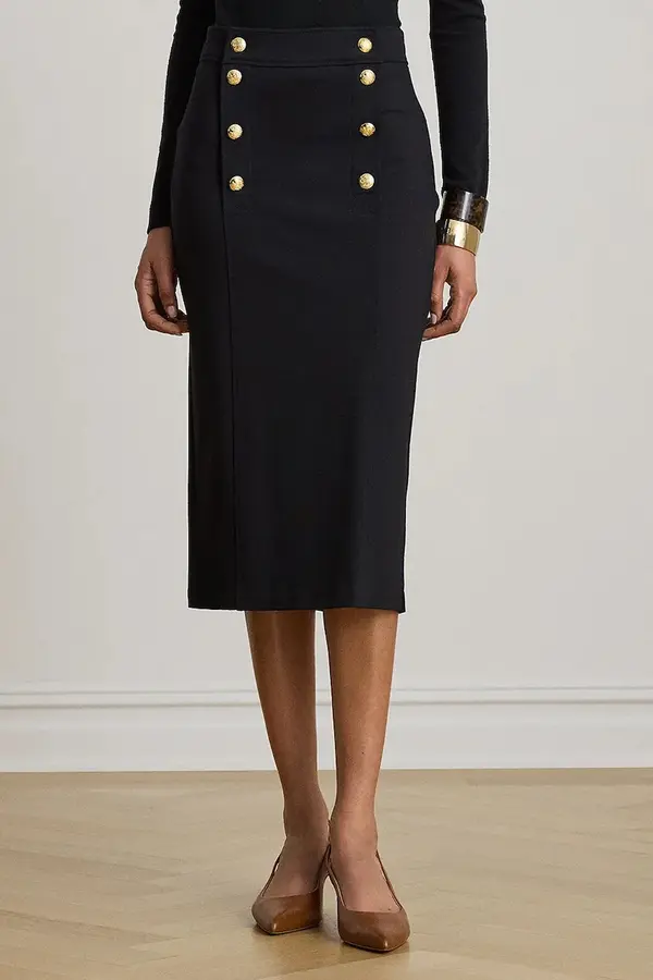 Lauren Ralph Lauren Lauren Ralph Lauren svinčnik krilo z viskozo