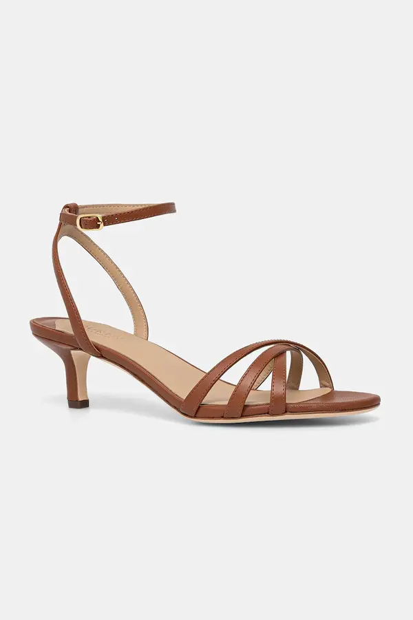 Lauren Ralph Lauren Lauren Ralph Lauren usnjeni sandali Kendyl Kttn