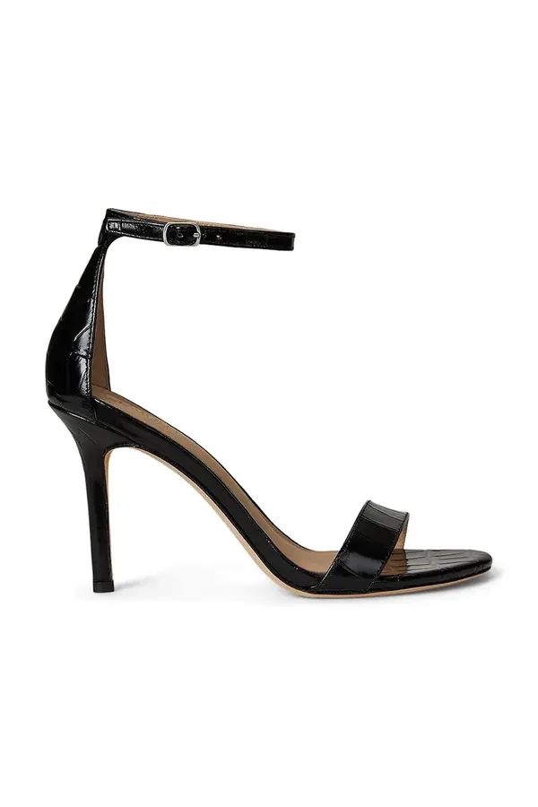Lauren Ralph Lauren Lauren Ralph Lauren Usnjeni sandali Lauren Ralph Lauren Allie