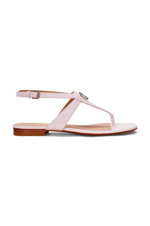 Lauren Ralph Lauren Lauren Ralph Lauren Usnjeni sandali Lauren Ralph Lauren Everley