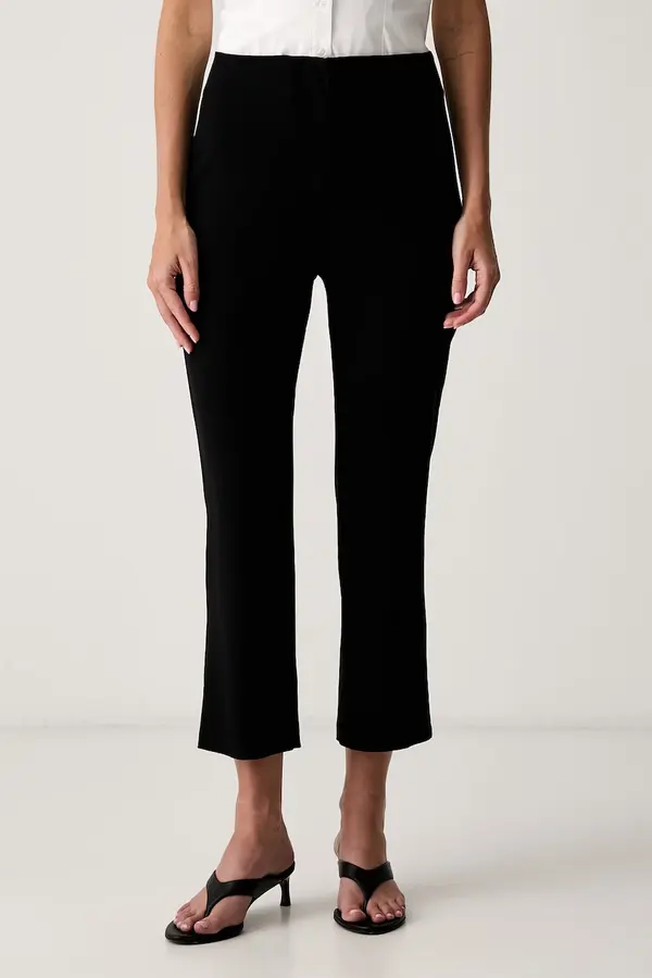 Le Privé Le Privé capri hlače ženske viskozne YSEE CAPRI NOIR