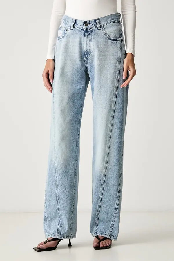 Le Privé Le Privé kavbojke relaxed kroja ženske ICONIC JEANS