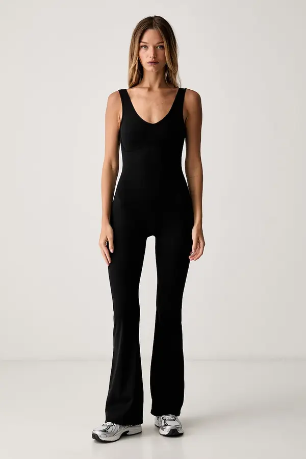 Le Privé Le Privé kombinezon ženski COMFORT FLARE JUMPSUIT