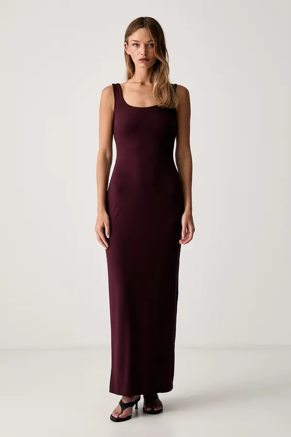 Le Privé Le Privé obleka viskozna LIV CHERRY