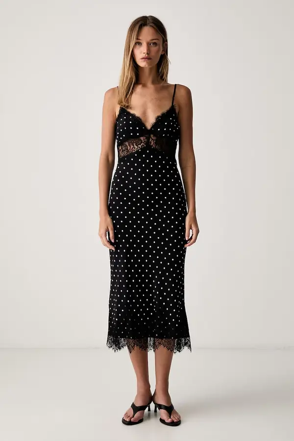 Le Privé Le Privé obleka viskozna MARCELE DOTS