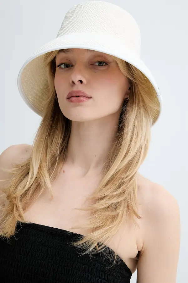 LE SH KA headwear LE SH KA klobuk ženski White Bucket