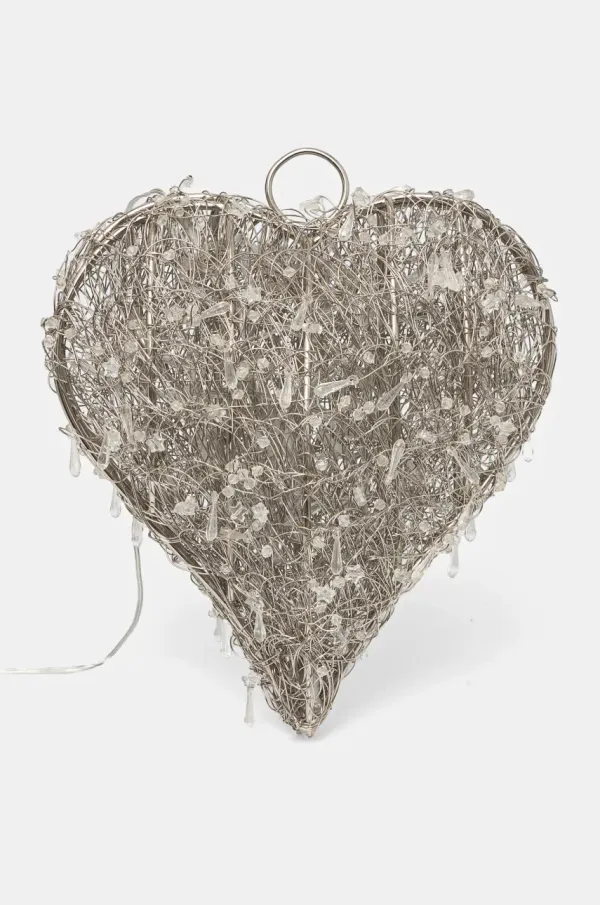 Inne Led božična dekoracija home & lifestyle 12 x 27 x 25 cm srebrna barva