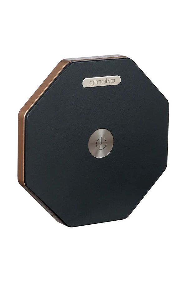 Gingko Design Led brezžična svetilka Gingko Design Twist Hexagon črna barva