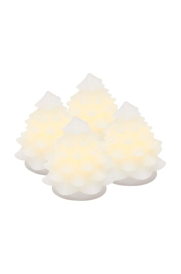 Sirius Led komplet božičnih okraskov Sirius Carla Juletra Mini 4-pack bela barva