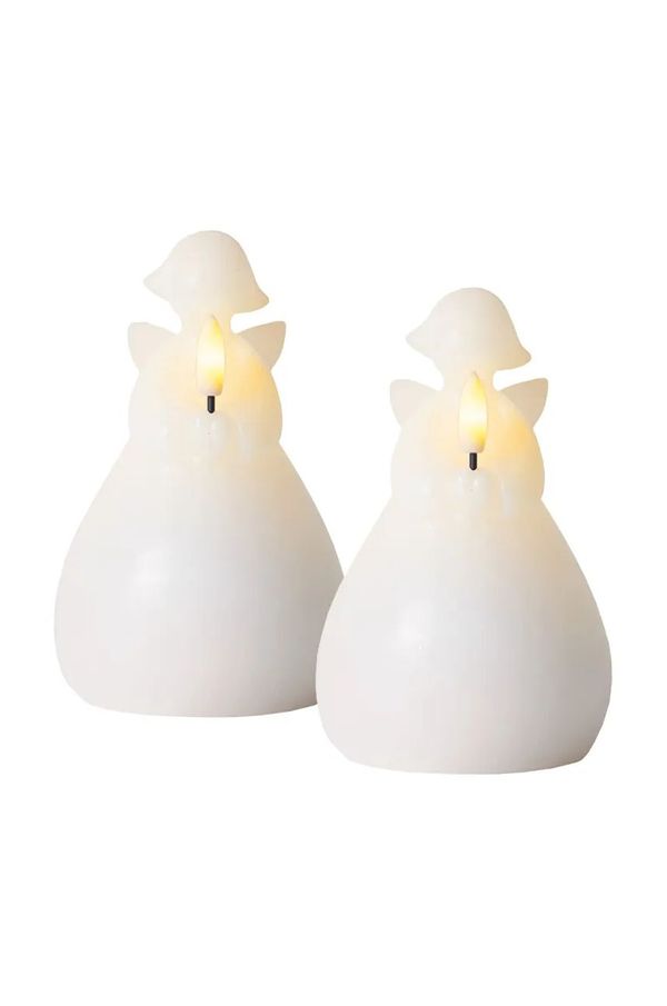 Sirius Led komplet božičnih okraskov Sirius Lucia Engel 2-pack bela barva