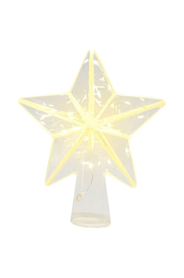 Sirius Led zvezda za božično drevo Sirius Agnes prozorna barva