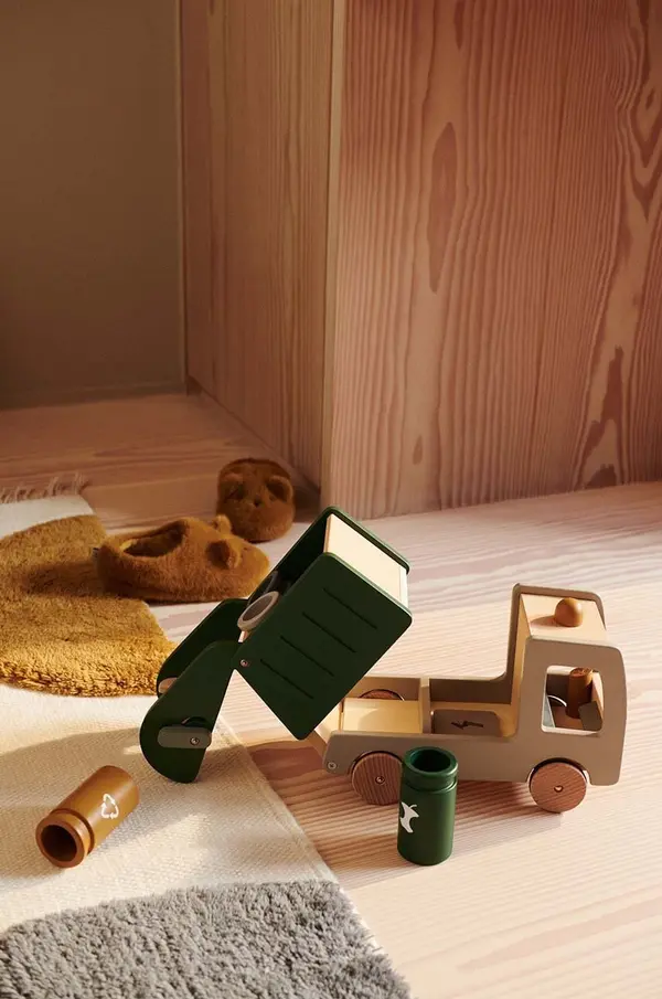 Liewood Lesena igrača za otroke Liewood Irina Recycling Truck