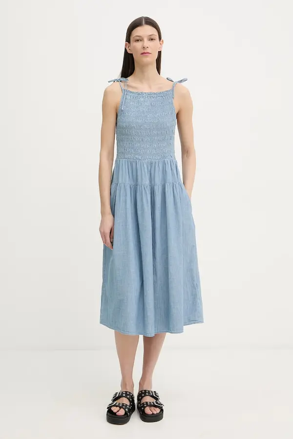 Levi's Levi's babydoll obleka bombažna MONACO COTTON