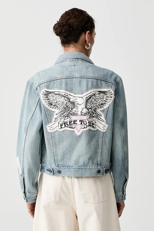 Levi's Levi's jeans jakna ženska ROAD WORN TRUCKER x PRIDE