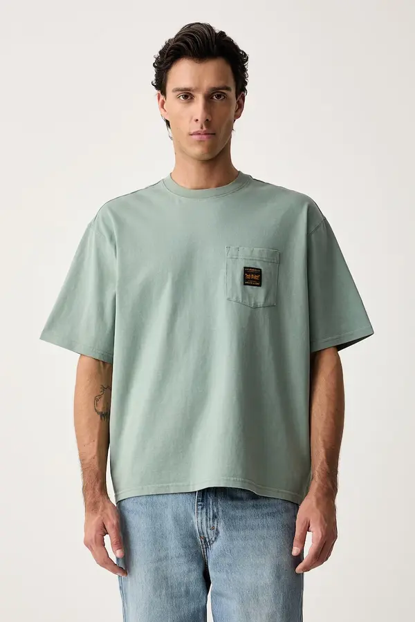 Levi's Levi's kratka majica moška bombažna SS WORKWEAR PKT