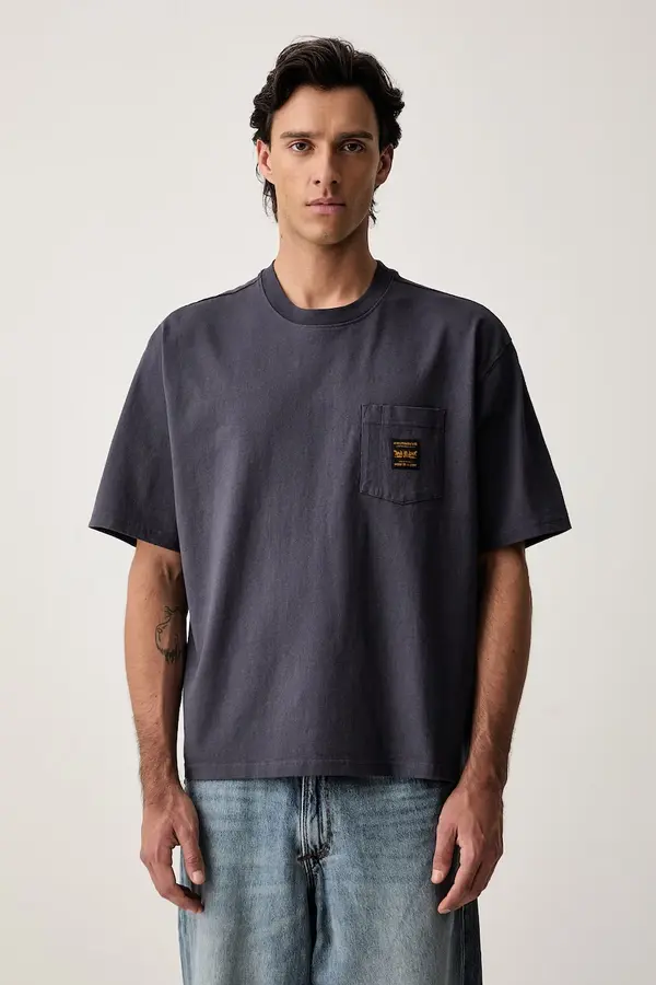 Levi's Levi's kratka majica moška bombažna SS WORKWEAR PKT
