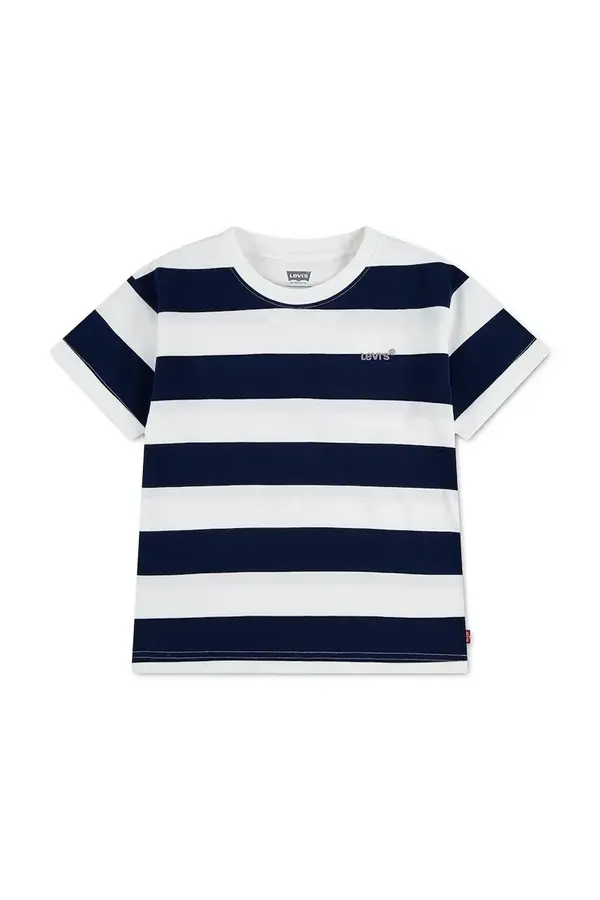 Levi's Levi's kratka majica otroška z bombažem BIG STRIPE TEE