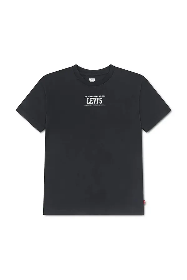 Levi's Levi's kratka majica otroška z bombažem REV THE ENGINE TEE