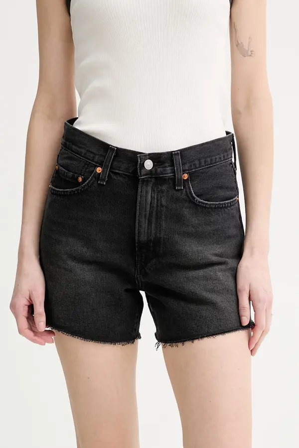 Levi's Levi's kratke hlače ženske denim RIBCAGE A-LINE