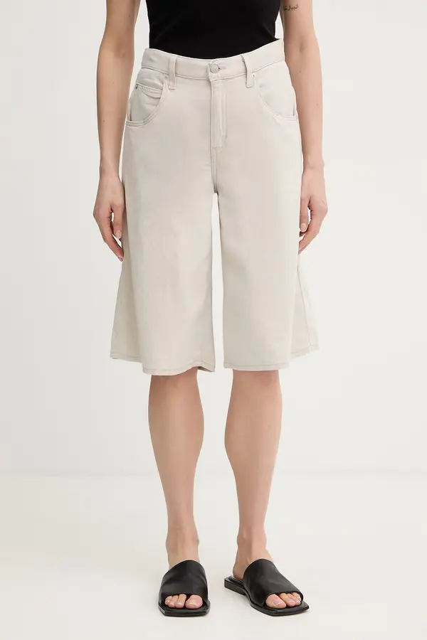 Levi's Levi's kratke hlače ženske lanene SUPER BAGGY LONG