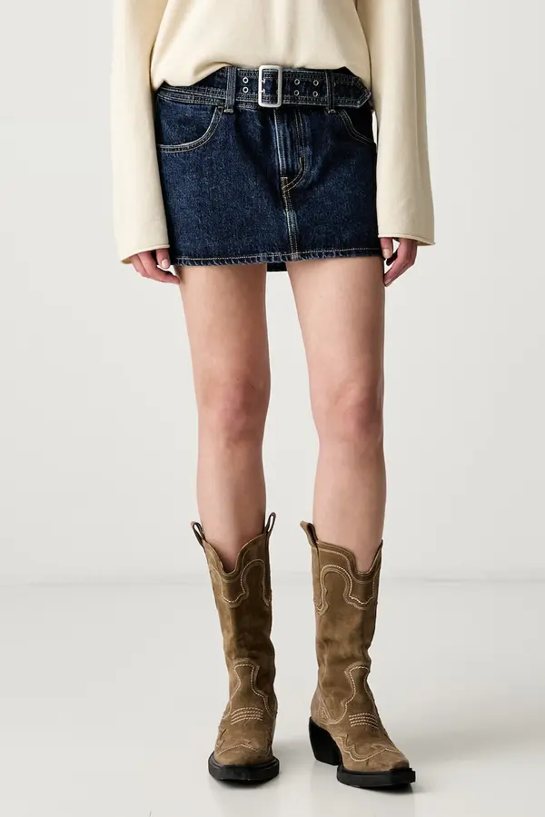Levi's Levi's krilo denim BELTED MINI