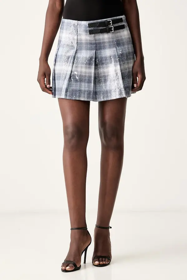 Levi's Levi's krilo denim INVERTED PLEAT MINI