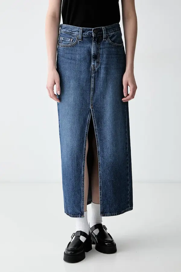 Levi's Levi's krilo z razporkom denim ANKLE COLUMN