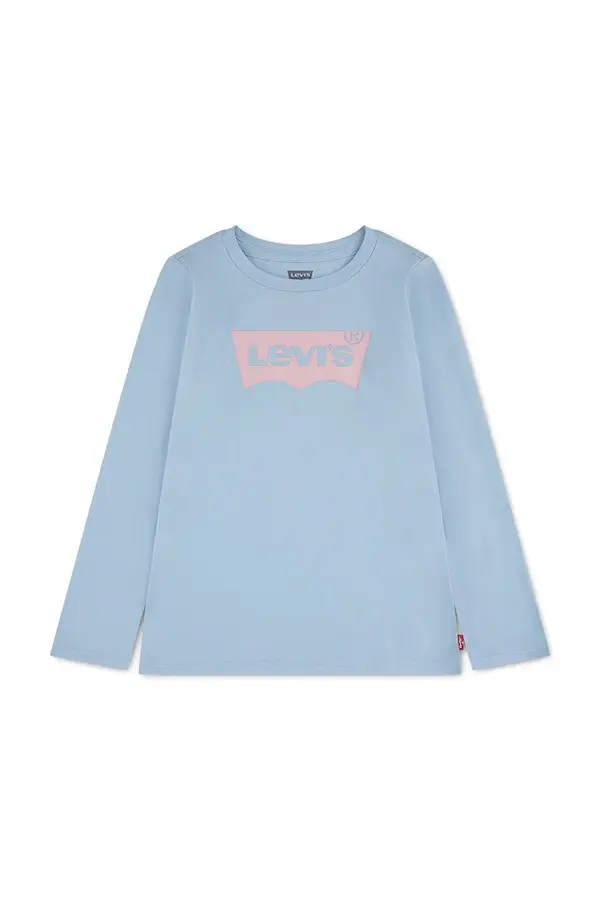 Levi's Levi's majica z dolgimi rokavi otroška z bombažem BATWING TEE