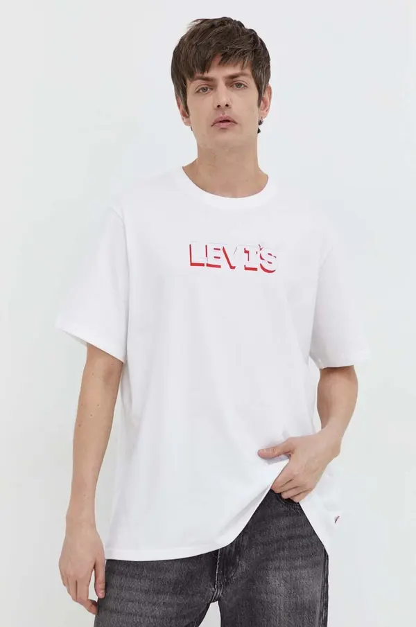 Levi's Levi's osnovna kratka majica moška bombažna RELAXED FIT TEE