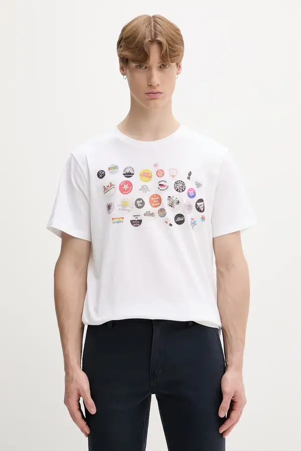 Levi's Levi's oversize kratka majica moška bombažna COMMUNITY TEE x PRIDE