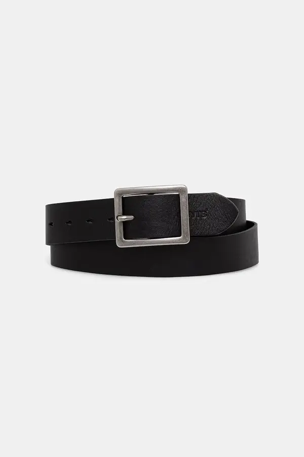 Levi's Levi's pas moški usnjeni MASON CENTERBAR