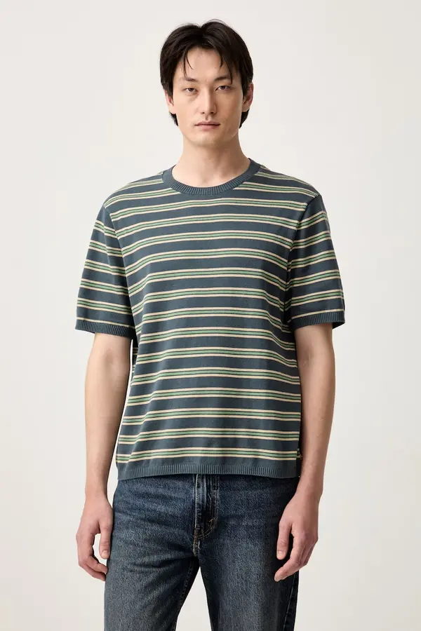 Levi's Levi's pletena majica moška bombažna SS SWEATER