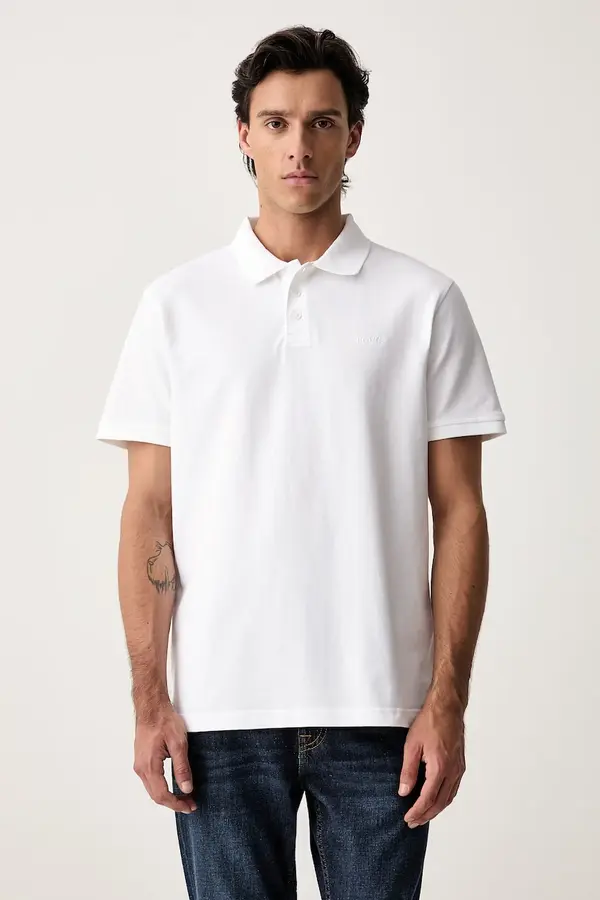 Levi's Levi's pletena polo majica moška bombažna HM POLO COSTCO