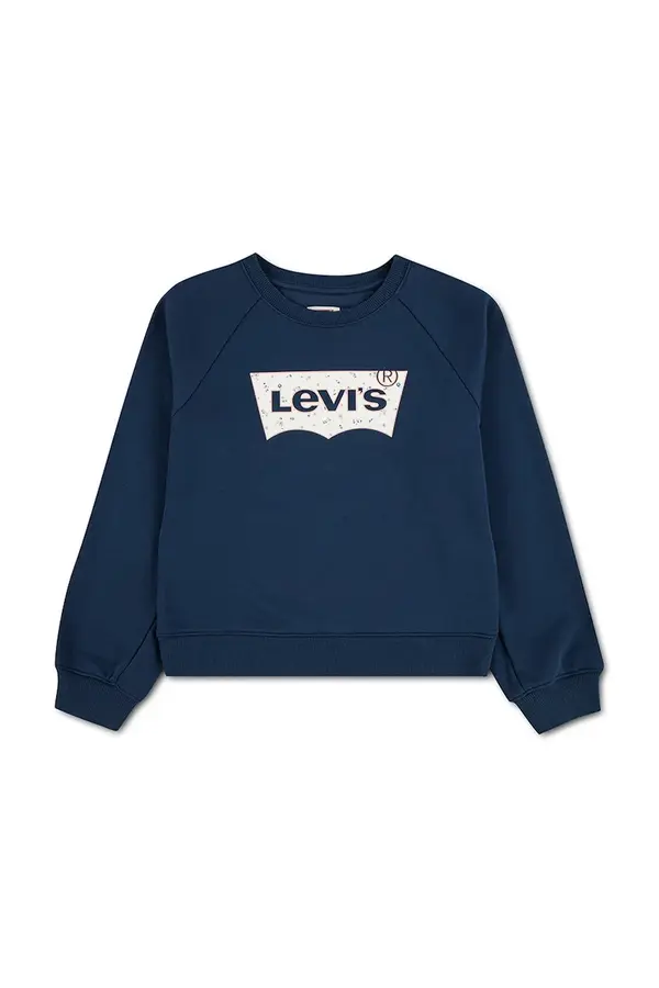 Levi's Levi's pulover otroški z bombažem FLORAL BATWING CREW