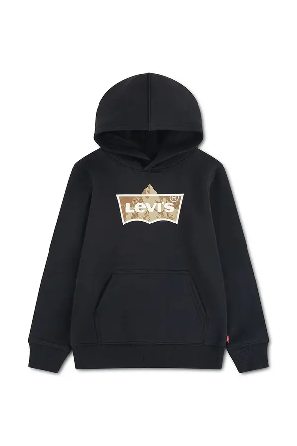 Levi's Levi's pulover otroški z bombažem TALLEST PEAK BATWING HOODI