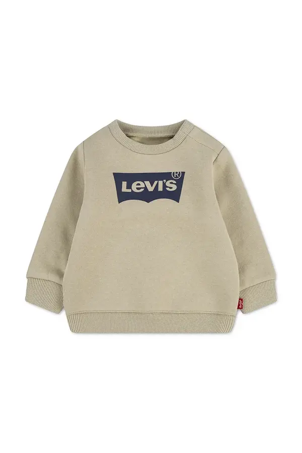 Levi's Levi's pulover za dojenčke z bombažem BATWING CREW