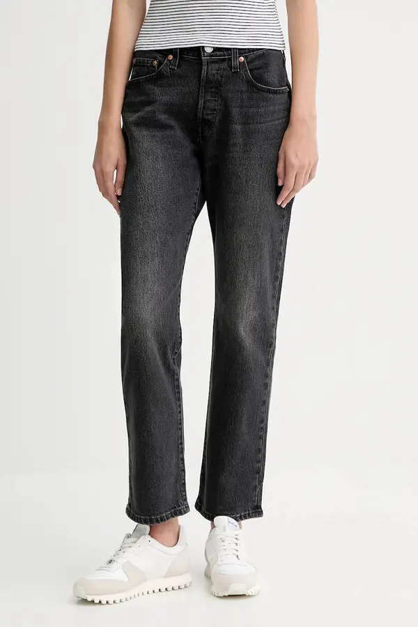 Levi's Levi's ravne kavbojke ženske 501 CURVE