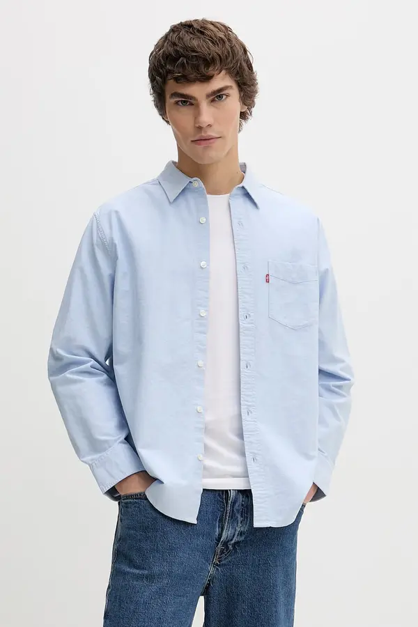 Levi's Levi's srajca moška bombažna SUNSET 1 POCKET STANDARD