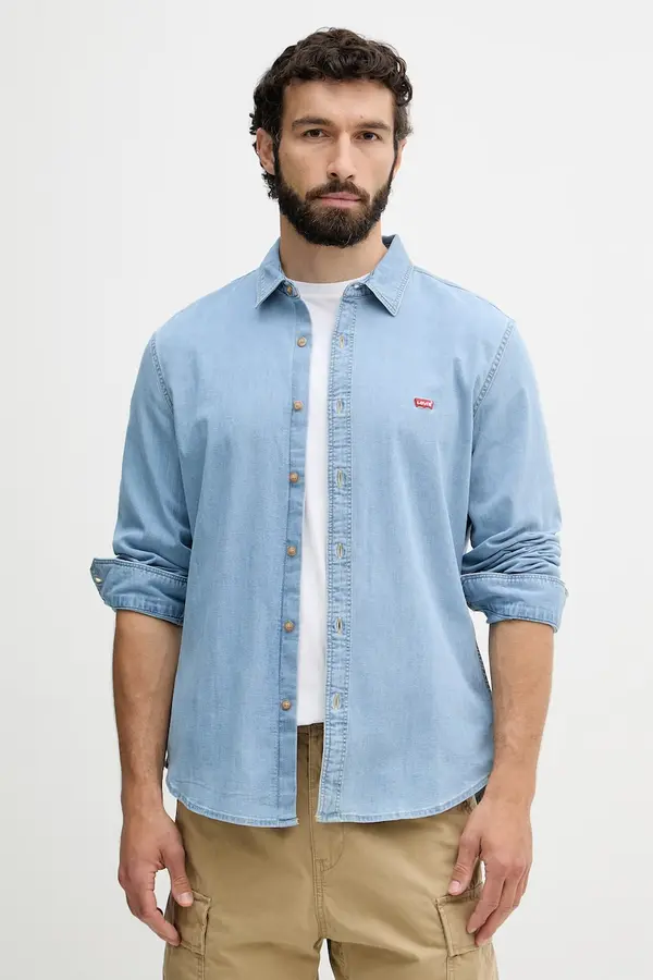 Levi's Levi's srajca moška denim LS BATTERY HM SHIRT SLIM