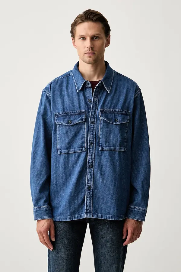 Levi's Levi's srajca moška denim WALLER RELAX