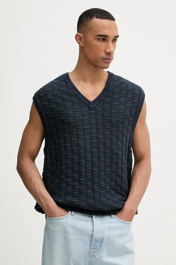 Levi's Levi's telovnik moški bombažen SKYLINE SWEATER VEST