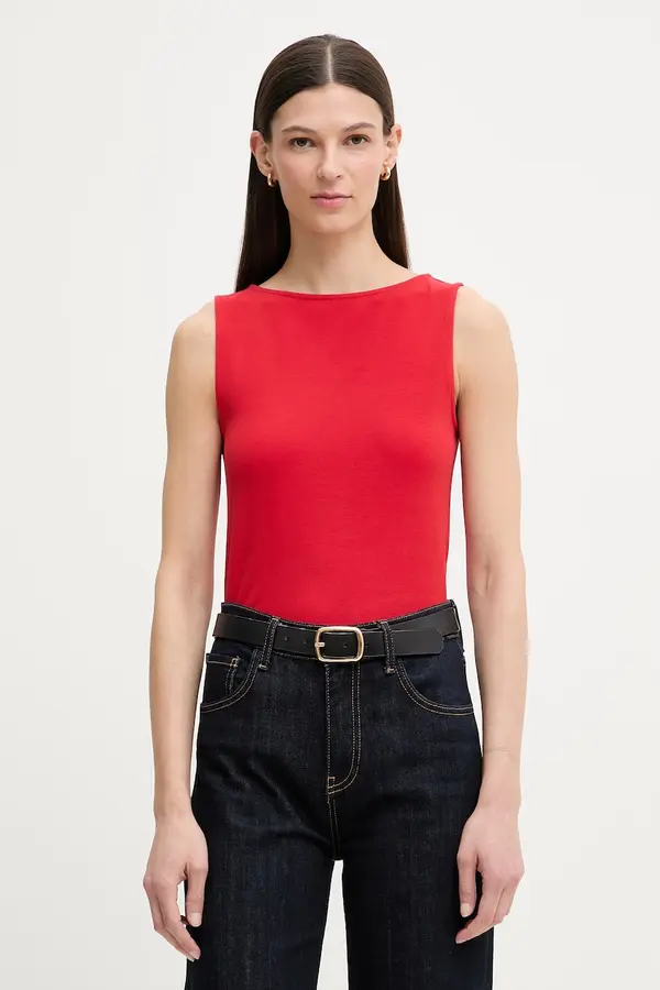 Levi's Levi's top ženski z bombažem SL BOATNECK